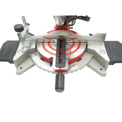 Fierastrau circular stationar profesional 1800W, 220V, disc 255mm 40T, taiere inclinata 45°, 5000 r/min, sac colectare Breckner Germany - imagine 10