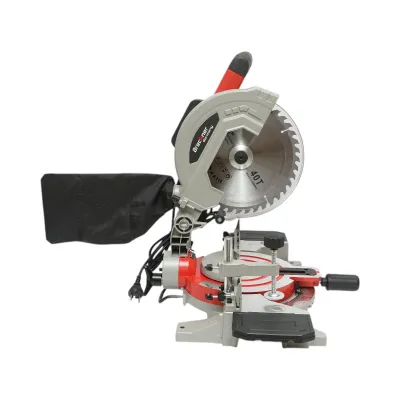 Fierastrau circular stationar profesional 1800W, 220V, disc 255mm 40T, taiere inclinata 45°, 5000 r/min, sac colectare Breckner Germany - imagine 6