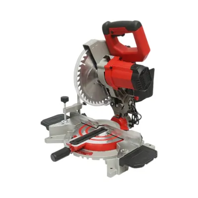 Fierastrau circular stationar profesional 1800W, 220V, disc 255mm 40T, taiere inclinata 45°, 5000 r/min, sac colectare Breckner Germany - imagine 5