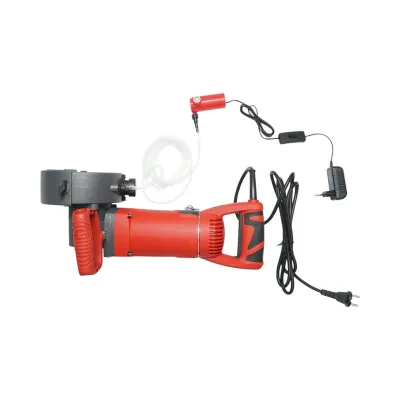Masina de frezat caneluri pereti zidarie 2400W, 220V, 5 discuri 129mm, pompa apa automata, turatie 6500 r/min Breckner Germany - imagine 4