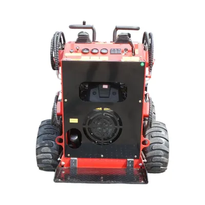 Mini incarcator frontal pe roti, motor benzina 23CP, 739cc, capacitate ridicare 350kg, volum cupa 0.15m3 THOR - imagine 4