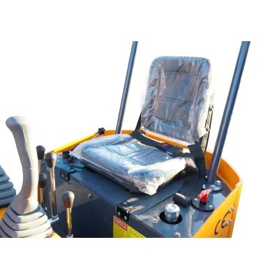 Mini excavator 1T pe senile cu semicabina, motor diesel 11CP, adancime sapare 1750mm, capacitate ridicare 350kg, 3 cupe incluse 170/360/780mm THOR - imagine 7