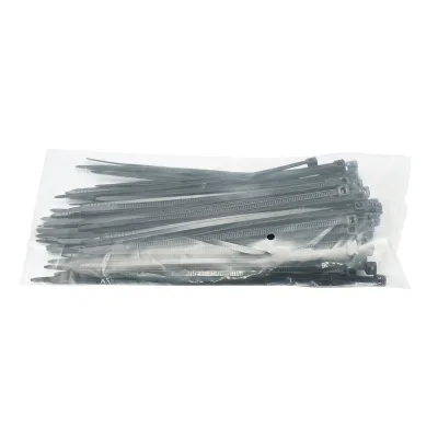 Faseta, colier plastic negru 3.6x140mm 100 buc/set Breckner Germany - imagine 2