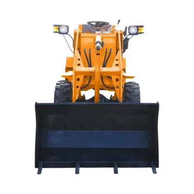 Mini incarcator frontal articulat 900kg 4x4, motor diesel 35CP, capacitate ridicare 500kg, latime cupa 1000mm THOR - imagine 3