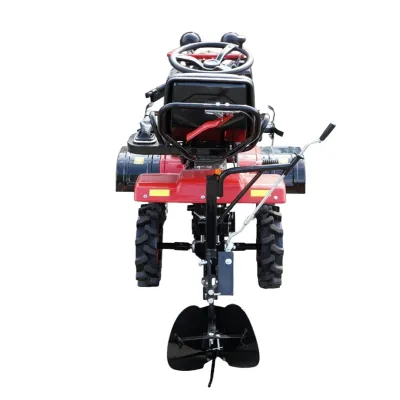  Minitractor agricol articulat 4x4 diesel 17CP, 531cc, 3+1 viteze, 2 cutii de viteze, pornire electrica/manuala, latime lucru 1050mm cu freza, rarita, roti metalice, picior sprijin THOR - imagine 6