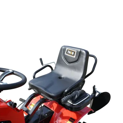  Minitractor agricol articulat 4x4 diesel 17CP, 531cc, 3+1 viteze, 2 cutii de viteze, pornire electrica/manuala, latime lucru 1050mm cu freza, rarita, roti metalice, picior sprijin THOR - imagine 11