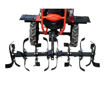  Minitractor agricol articulat 4x4 diesel 17CP, 531cc, 3+1 viteze, 2 cutii de viteze, pornire electrica/manuala, latime lucru 1050mm cu freza, rarita, roti metalice, picior sprijin THOR - imagine 8