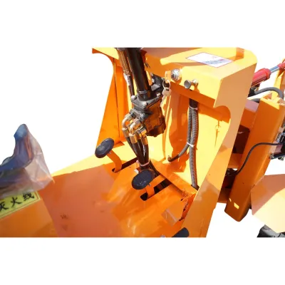 Mini incarcator frontal articulat 800kg 4x4, motor diesel 25CP, capacitate ridicare 400kg, latime cupa 1000mm THOR - imagine 10