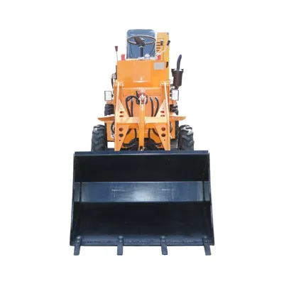 Mini incarcator frontal articulat 800kg 4x4, motor diesel 25CP, capacitate ridicare 400kg, latime cupa 1000mm THOR - imagine 3