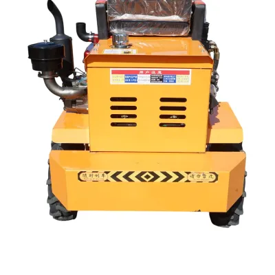Mini incarcator frontal articulat 800kg 4x4, motor diesel 25CP, capacitate ridicare 400kg, latime cupa 1000mm THOR - imagine 9