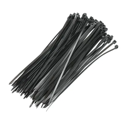 Faseta, colier plastic negru 3.6x200mm 100 buc/set Breckner Germany