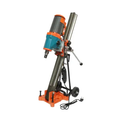 Masina profesionala de carotat beton cu stativ mobil 3600W, 220V, diametru maxim 305mm, 2 trepte viteza, sistem racire apa, gaurire umeda/uscata Breckner Germany