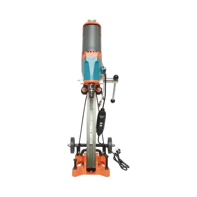 Masina profesionala de carotat beton cu stativ mobil 3600W, 220V, diametru maxim 305mm, 2 trepte viteza, sistem racire apa, gaurire umeda/uscata Breckner Germany - imagine 5