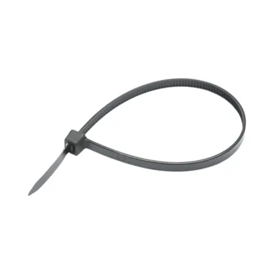 Faseta colier plastic negru 4.8x200mm 100 buc/set Longroad - imagine 3