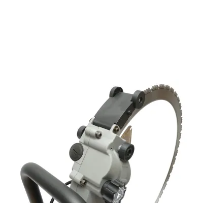 Masina de taiat beton electrica 5000W, 220V, disc inelar diamantat 600mm, adancime 490mm, pompa apa automata 20 L/min Breckner Germany - imagine 11
