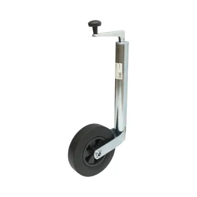 Roata de sprijin remorca 200x50mm, diametru tub 48mm, reglabila 570-800mm, sarcina maxima 136kg Breckner Germany - imagine 4