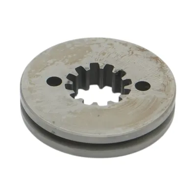 Disc inelar diamantat segmentat 400mm, 26 dinti, rola antrenare pentru masina de taiat beton Breckner Germany - imagine 4