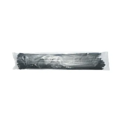 Faseta colier plastic negru 9x750mm 100 buc/set Longroad - imagine 5