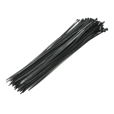 Faseta colier plastic negru 9x900mm 100 buc/set Breckner Germany