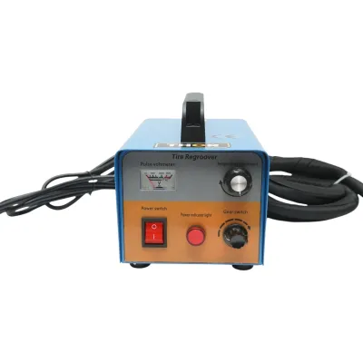 Masina de recanelare anvelope portabila 350W, 220V, temperatura reglabila, 4 trepte putere, afisaj analog, lame 2-12mm THOR - imagine 2