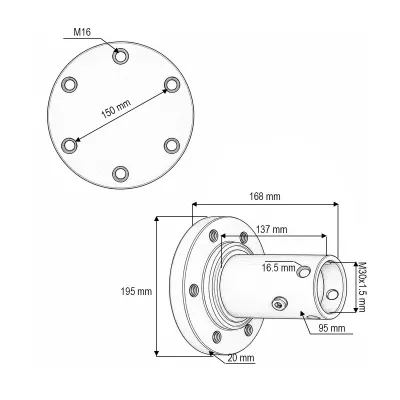 Butuc disc cultivator Horsch Tiger cod OEM 34634700, 34687400, 34633700, 34634600 - imagine 4