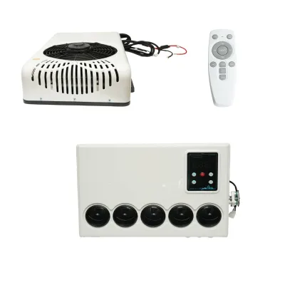 Clima stationara utilaje industriale AC universala 24V, 2400W, 8200 BTU cu telecomanda