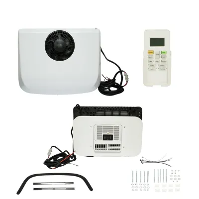 Clima stationara utilaje industriale AC universala 12V, 1800W, 6200 BTU cu telecomanda - imagine 2