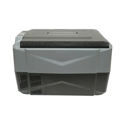 Frigider auto 35L cu compresor 12V-24V-220V, 60W, afisaj LCD, zona dubla de racire, USB 630x390x390mm - imagine 6