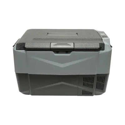 Frigider auto 35L cu compresor 12V-24V-220V, 60W, afisaj LCD, zona dubla de racire, USB 630x390x390mm - imagine 4