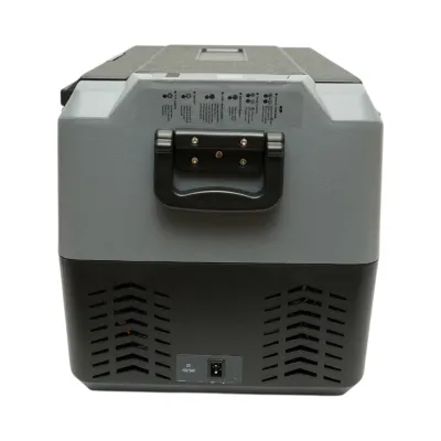Frigider auto 35L cu compresor 12V-24V-220V, 60W, afisaj LCD, zona dubla de racire, USB 630x390x390mm - imagine 5