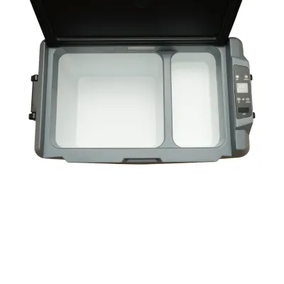 Frigider auto 35L cu compresor 12V-24V-220V, 60W, afisaj LCD, zona dubla de racire, USB 630x390x390mm - imagine 9