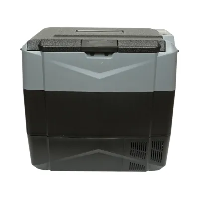 Frigider auto 55L cu compresor 12V-24V-220V, 60W, afisaj LCD, zona dubla de racire, USB 630x390x590mm - imagine 4