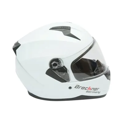 Casca moto integrala alba cu viziera transparenta si ochelari de soare, marimea L Arcane White Breckner Germany - imagine 5