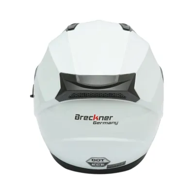 Casca moto integrala alba cu viziera transparenta si ochelari de soare, marimea L Arcane White Breckner Germany - imagine 4