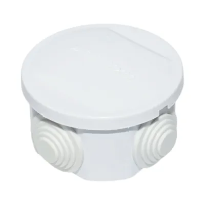 Doza derivatie rotunda aparenta 4 intrari 50x50mm IP55 - imagine 3