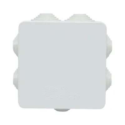 Doza derivatie patrata aparenta 7 intrari 85x85x50mm IP55 - imagine 4