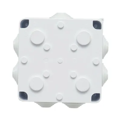 Doza derivatie patrata aparenta 7 intrari 100x100x70mm IP65 - imagine 5