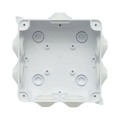 Doza derivatie patrata aparenta 7 intrari 100x100x70mm IP65 - imagine 6