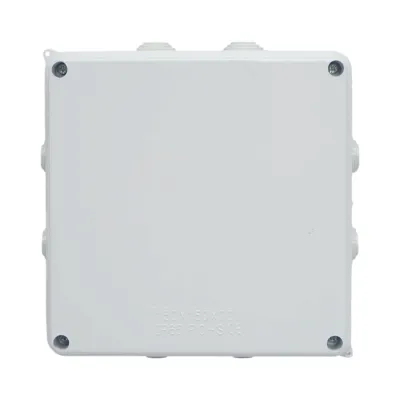 Doza derivatie patrata aparenta 8 intrari 150x150x70mm IP65 - imagine 4