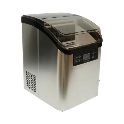 Aparat de facut cuburi de gheata inox 20 kg/24h, rezervor apa 2.5L, cos colectare 1.2kg, autocuratare, afisaj digital - imagine 8