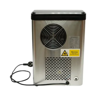 Aparat de facut cuburi de gheata inox 20 kg/24h, rezervor apa 2.5L, cos colectare 1.2kg, autocuratare, afisaj digital - imagine 6