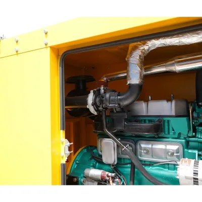 Statie de pompare ape murdare diesel 97CP, 10 toli autoamorsanta, debit 1000 m3/h cu remorca agricola tractabila KONIG TRAKTOREN - imagine 12