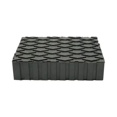 Tampon cauciuc pentru elevator auto mobil tip foarfeca 160x120x40mm - imagine 2