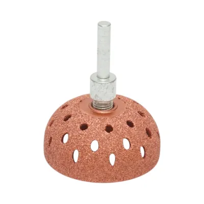 Cap abraziv polizat anvelope 50mm, granulatie 65, tija 3/8 inch - imagine 4