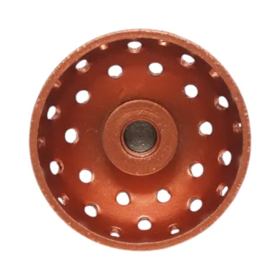 Cap abraziv polizat anvelope 50mm, granulatie 65, tija 3/8 inch - imagine 6