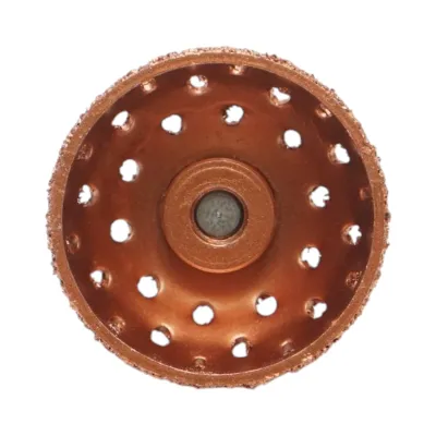 Cap abraziv polizat anvelope 50mm, granulatie 36, tija 3/8 inch - imagine 6