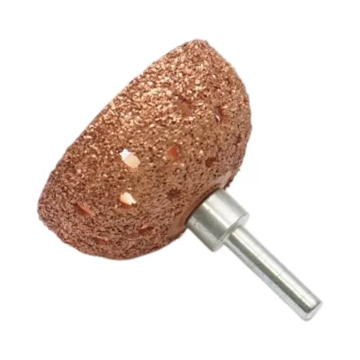 Cap abraziv polizat anvelope 50mm, granulatie 36, tija 3/8 inch
