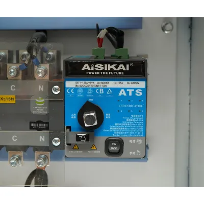 Comutator automat de transfer ATS 125A, 400V, 4P pentru generator electric 110KVA - imagine 4