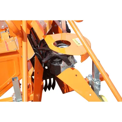 Masina de recoltat porumb pe 1 rand, motor diesel 9CP, 4 timpi, 438cc, autopropulsata, pornire electrica, 12 cutite - imagine 12