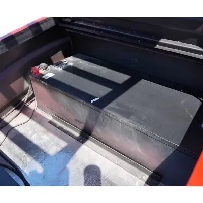 Stivuitor electric 3T duplex 3m cu translatie laterala, baterie Li-ion 60V/100Ah, pornire cu amprenta - imagine 18